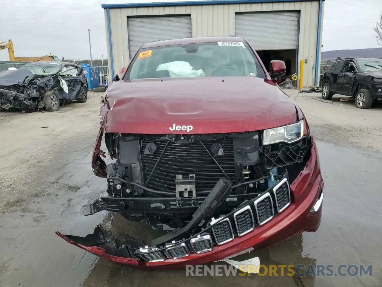 5 fotografías del automóvil dañado 1C4RJFAG1KC675229 JEEP GRAND CHER 2019