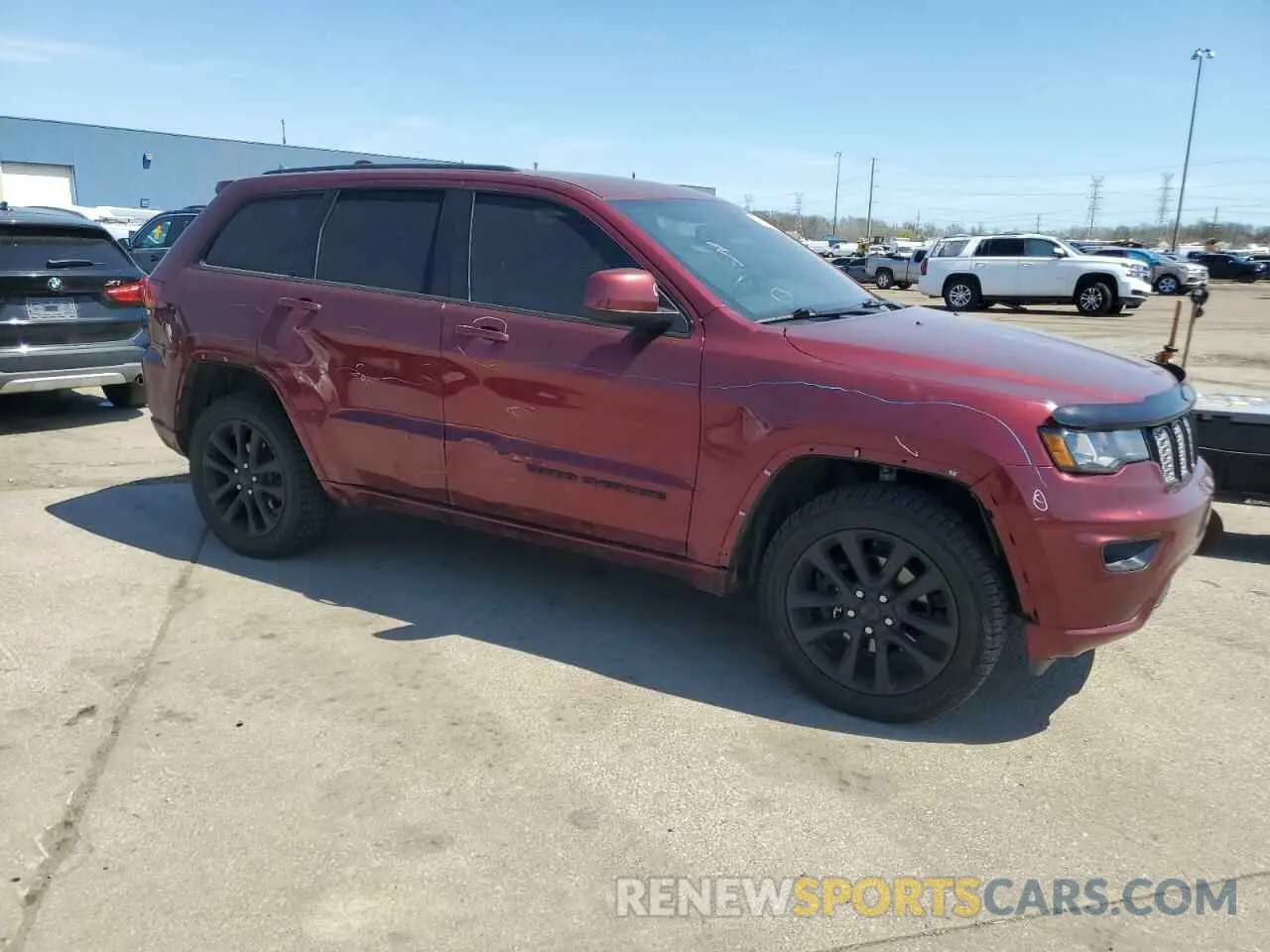 4 fotografías del automóvil dañado 1C4RJFAG1KC837814 JEEP GRAND CHER 2019