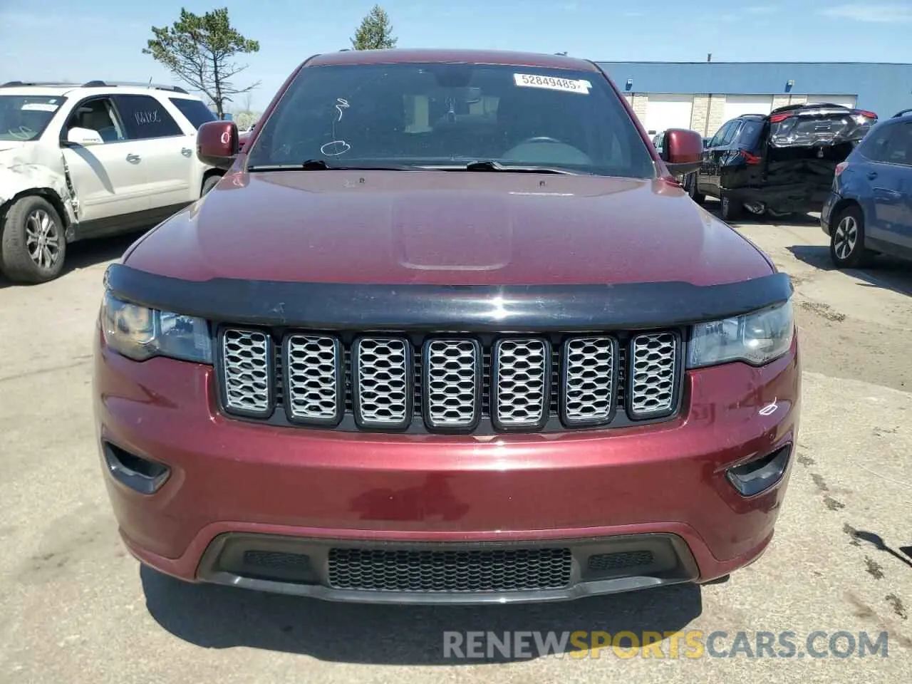 5 fotografías del automóvil dañado 1C4RJFAG1KC837814 JEEP GRAND CHER 2019
