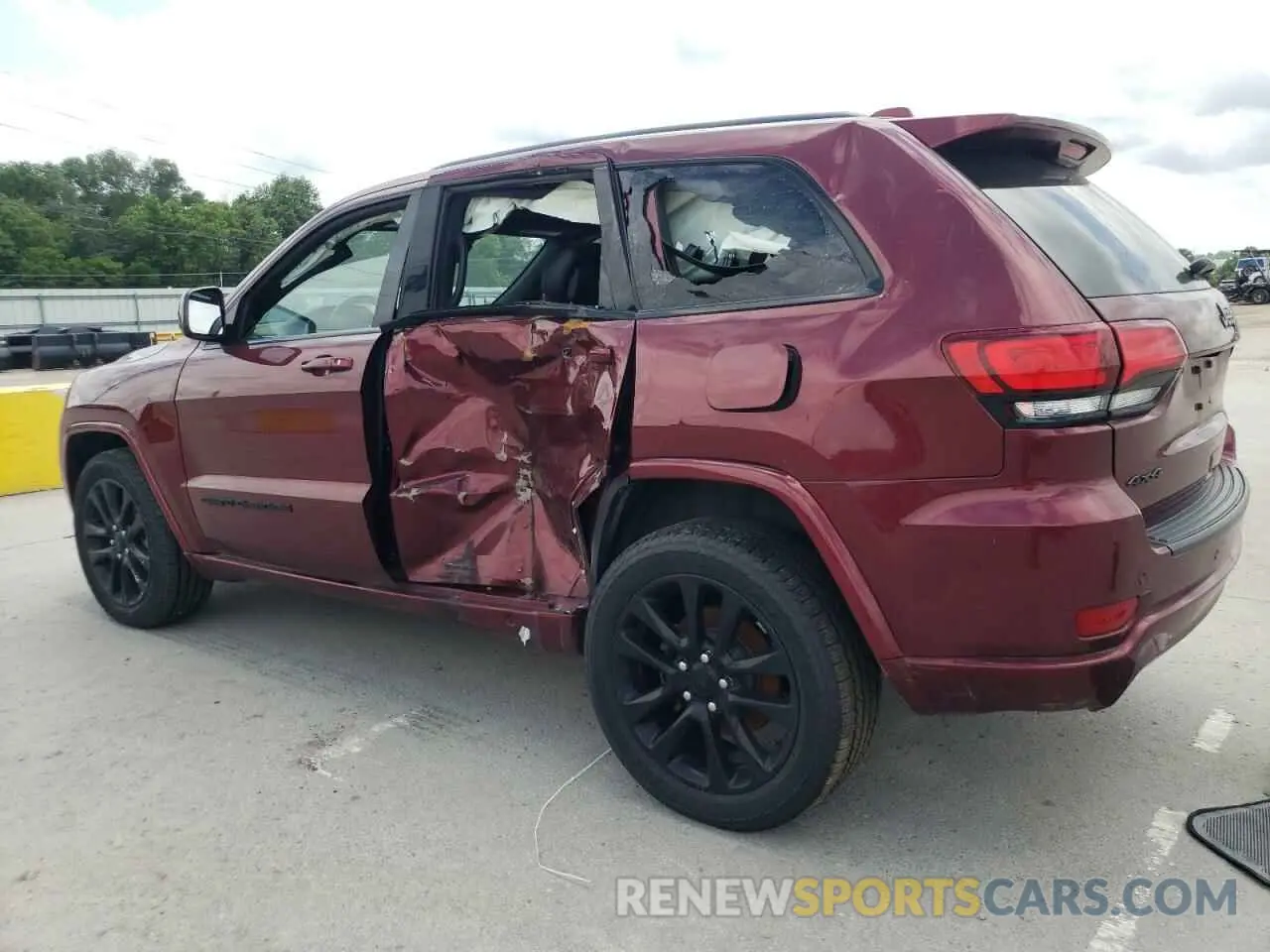 2 fotografías del automóvil dañado 1C4RJFAG2KC594577 JEEP GRAND CHER 2019