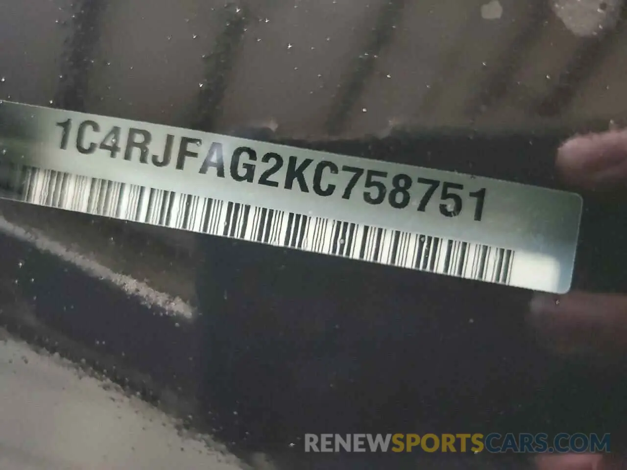 13 fotografías del automóvil dañado 1C4RJFAG2KC758751 JEEP GRAND CHER 2019