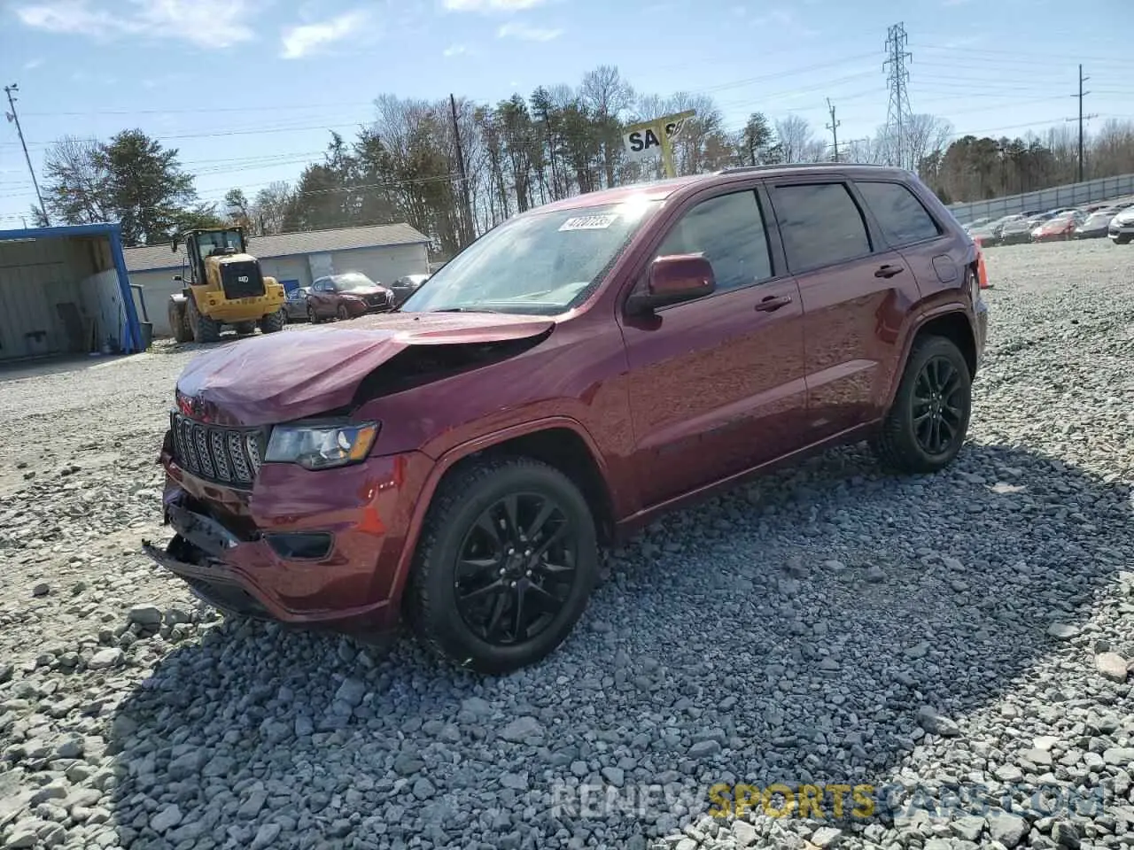 1 fotografías del automóvil dañado 1C4RJFAG5KC531716 JEEP GRAND CHER 2019