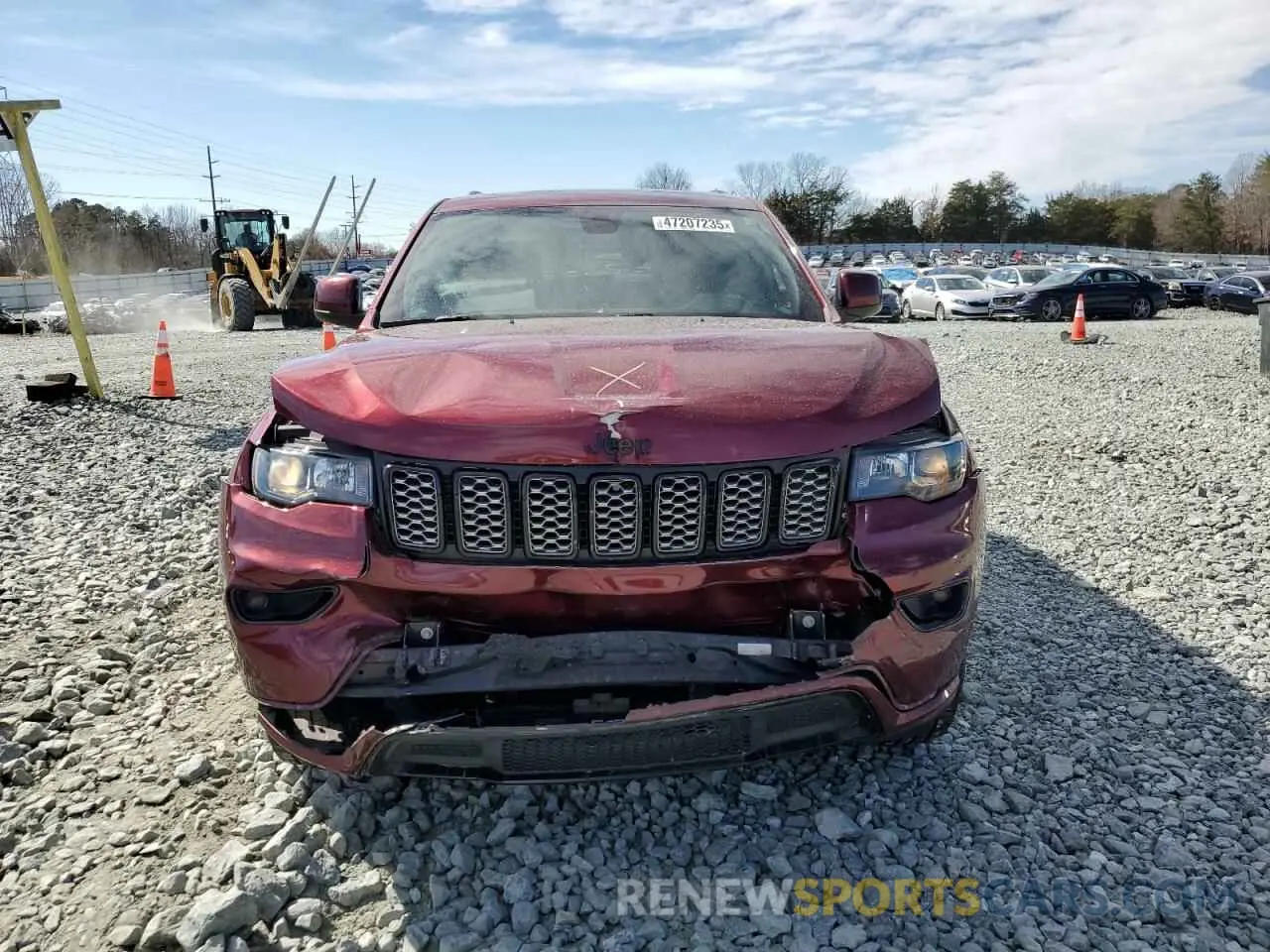 5 fotografías del automóvil dañado 1C4RJFAG5KC531716 JEEP GRAND CHER 2019