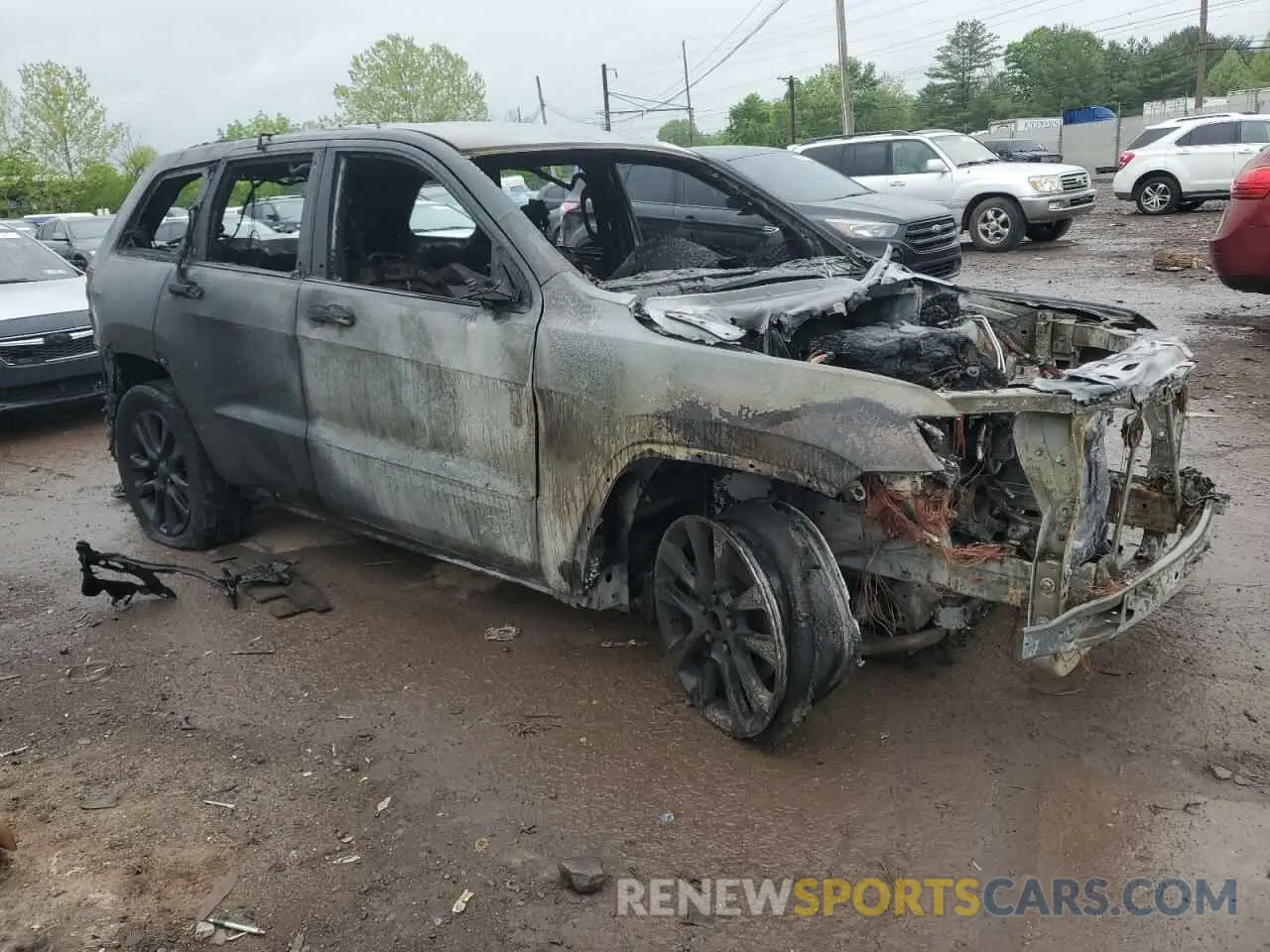 4 fotografías del automóvil dañado 1C4RJFAG5KC702044 JEEP GRAND CHER 2019