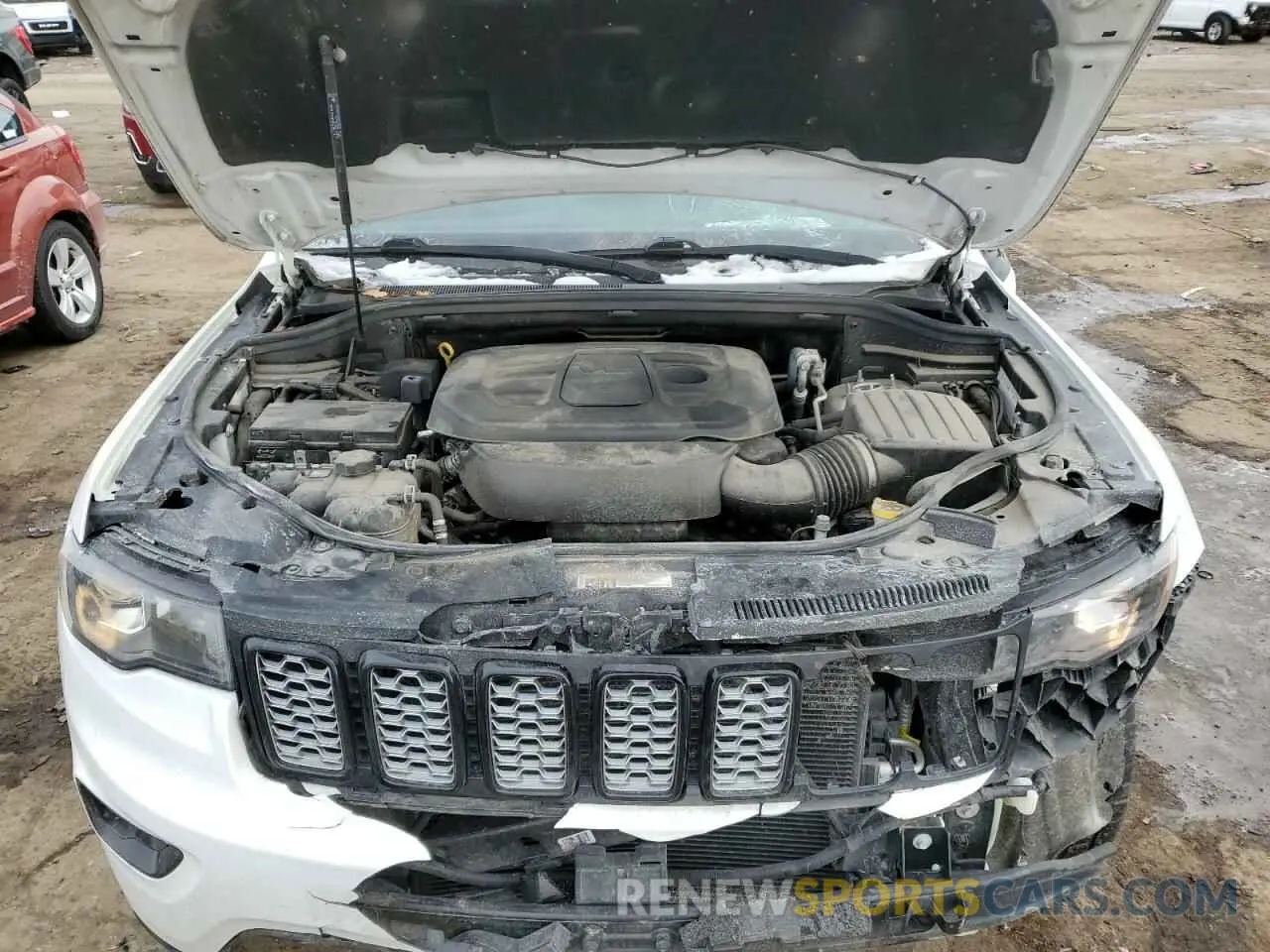 12 fotografías del automóvil dañado 1C4RJFAG5KC728028 JEEP GRAND CHER 2019