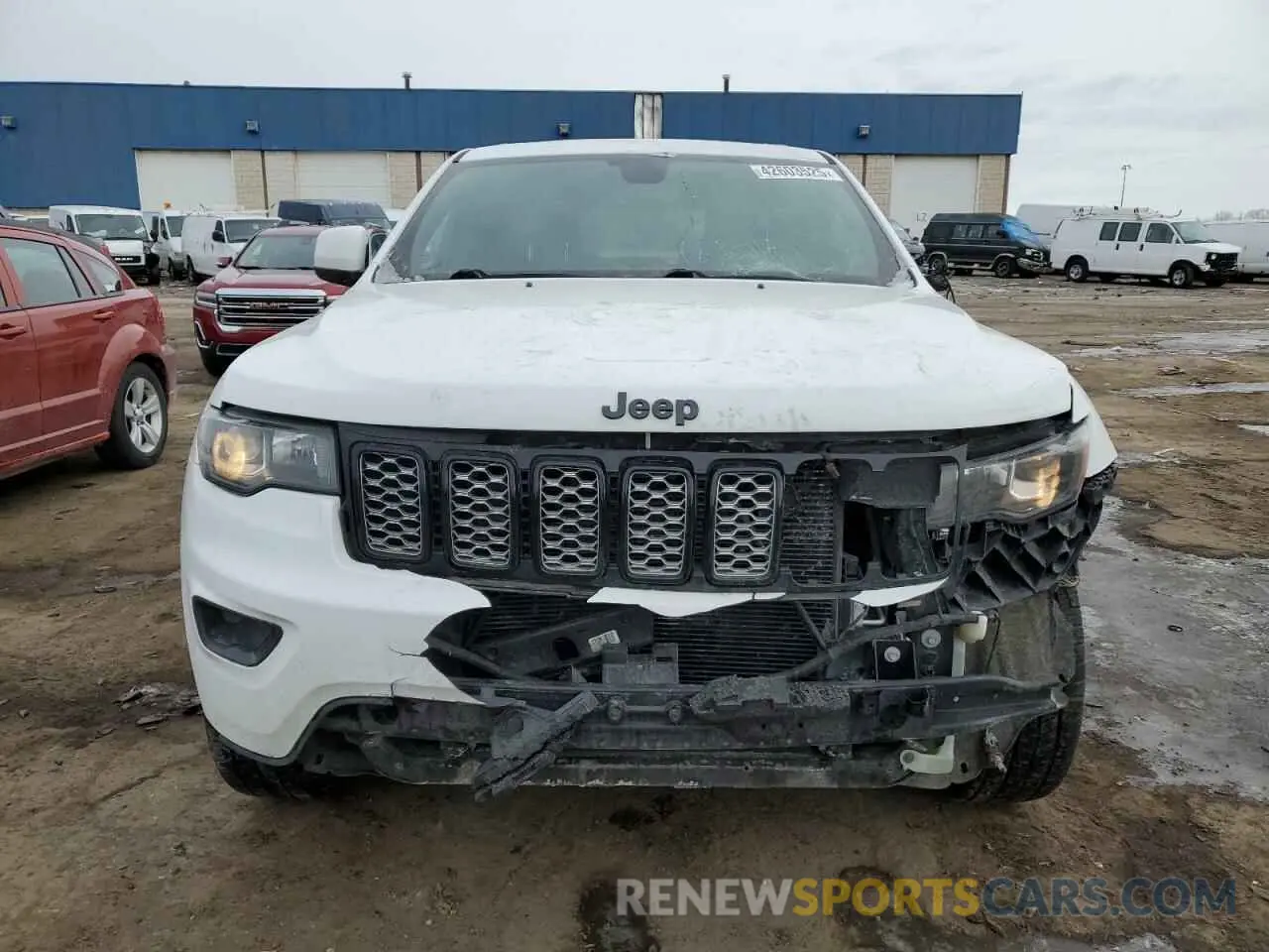 5 fotografías del automóvil dañado 1C4RJFAG5KC728028 JEEP GRAND CHER 2019