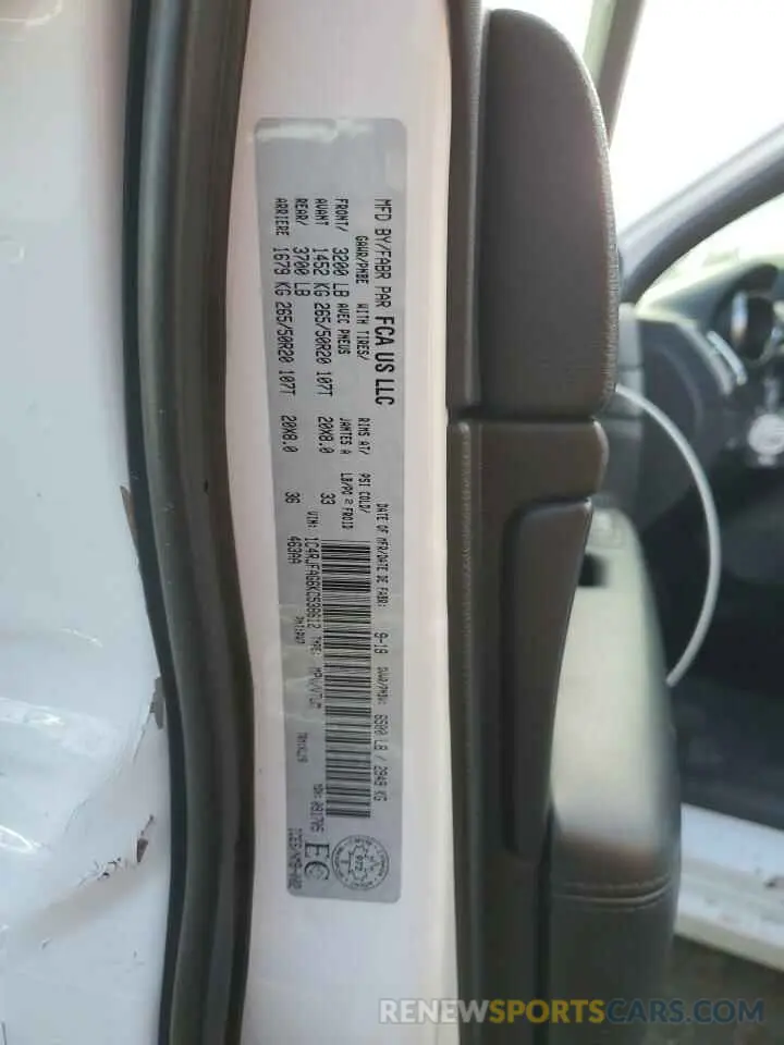 14 fotografías del automóvil dañado 1C4RJFAG6KC538612 JEEP GRAND CHER 2019