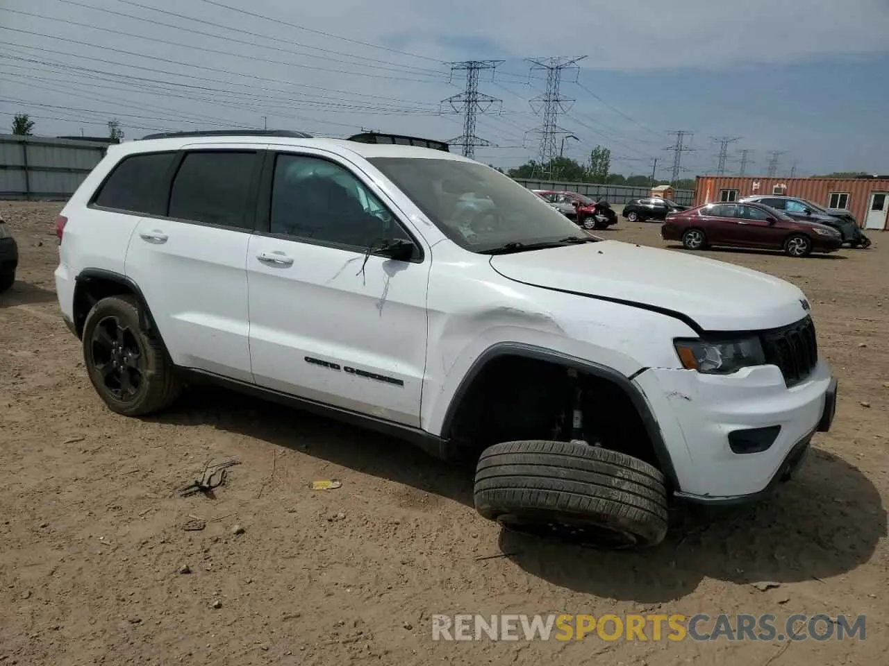4 fotografías del automóvil dañado 1C4RJFAG6KC541834 JEEP GRAND CHER 2019