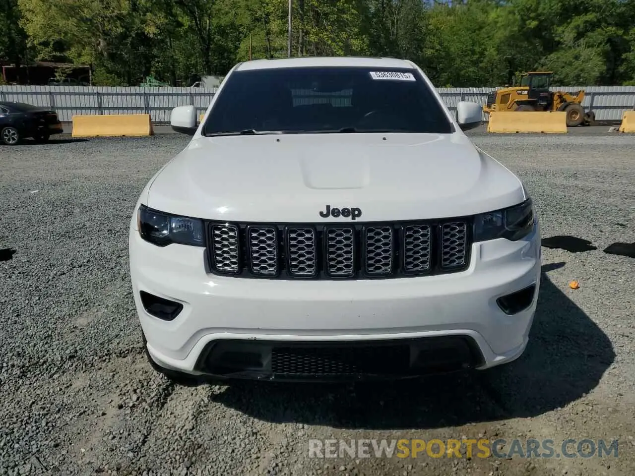 5 fotografías del automóvil dañado 1C4RJFAG7KC819138 JEEP GRAND CHER 2019