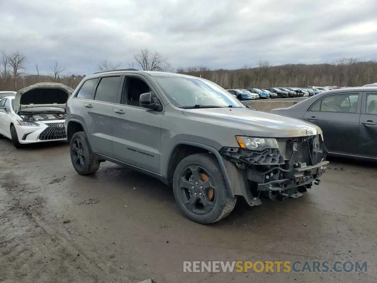 4 fotografías del automóvil dañado 1C4RJFAG9KC818833 JEEP GRAND CHER 2019