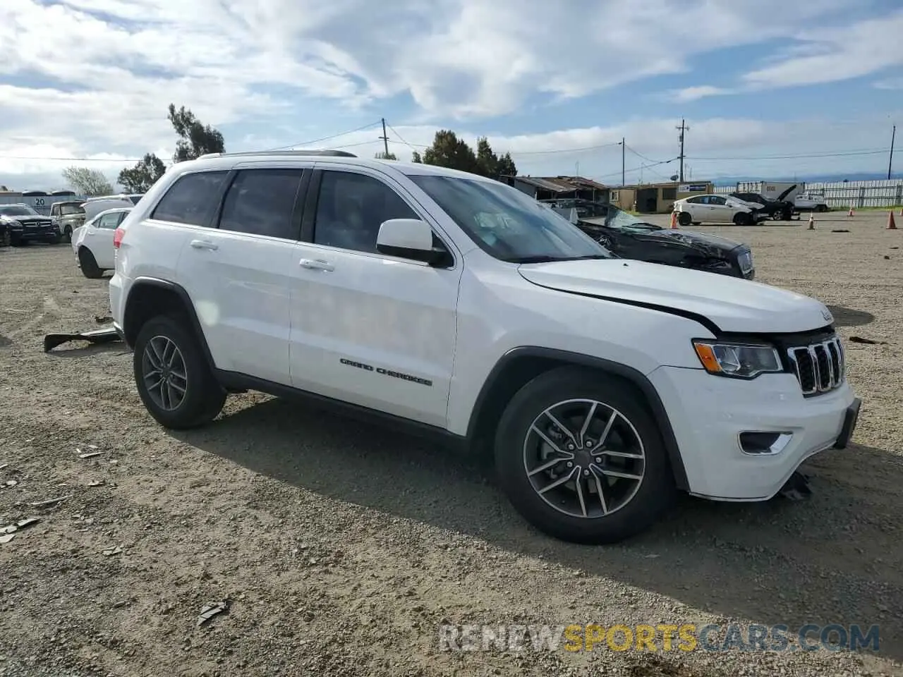 4 fotografías del automóvil dañado 1C4RJFAG9KC850472 JEEP GRAND CHER 2019