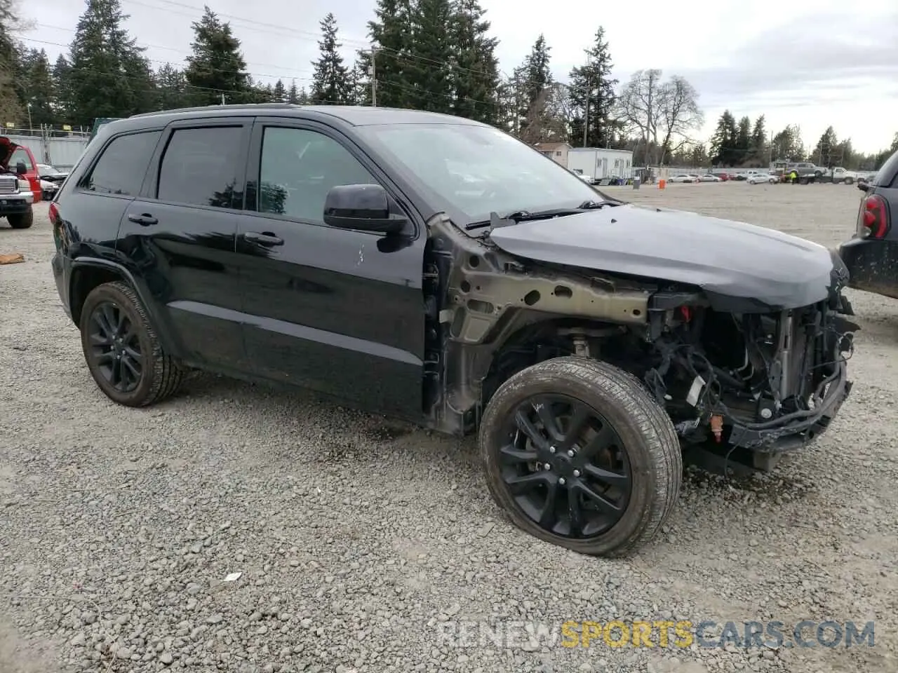 4 fotografías del automóvil dañado 1C4RJFAGXKC592852 JEEP GRAND CHER 2019