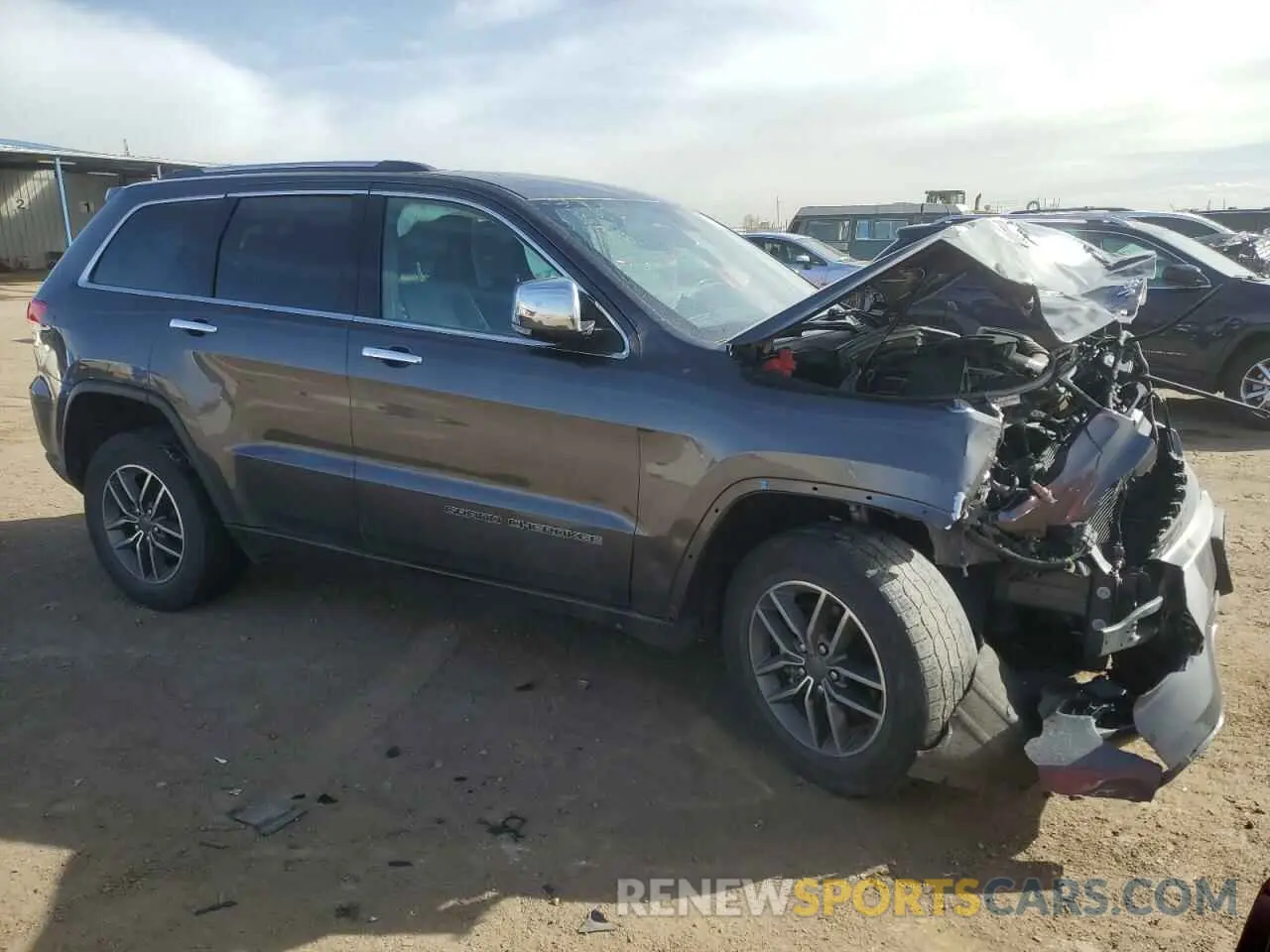 4 fotografías del automóvil dañado 1C4RJFBG0KC728906 JEEP GRAND CHER 2019