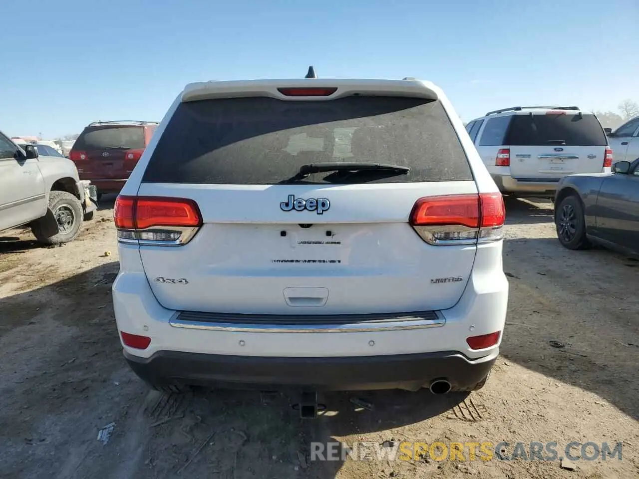6 fotografías del automóvil dañado 1C4RJFBG0KC765356 JEEP GRAND CHER 2019