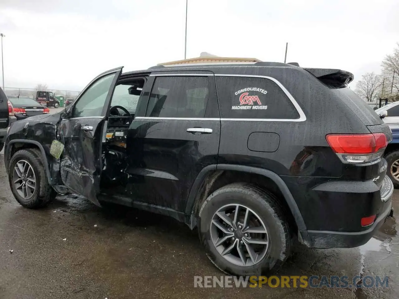 2 fotografías del automóvil dañado 1C4RJFBG0KC784604 JEEP GRAND CHER 2019