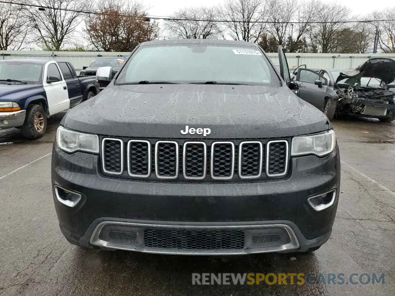 5 fotografías del automóvil dañado 1C4RJFBG0KC784604 JEEP GRAND CHER 2019