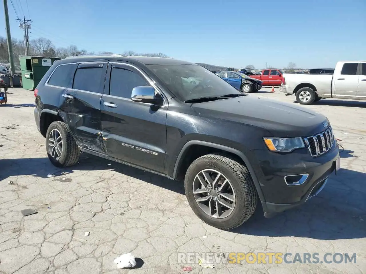 4 fotografías del automóvil dañado 1C4RJFBG1KC795742 JEEP GRAND CHER 2019