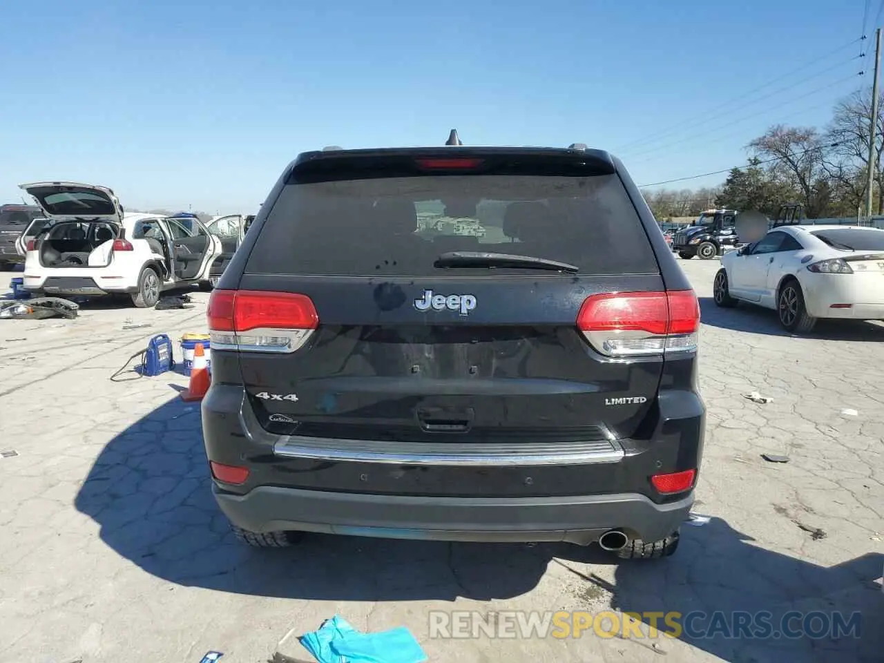 6 fotografías del automóvil dañado 1C4RJFBG1KC795742 JEEP GRAND CHER 2019