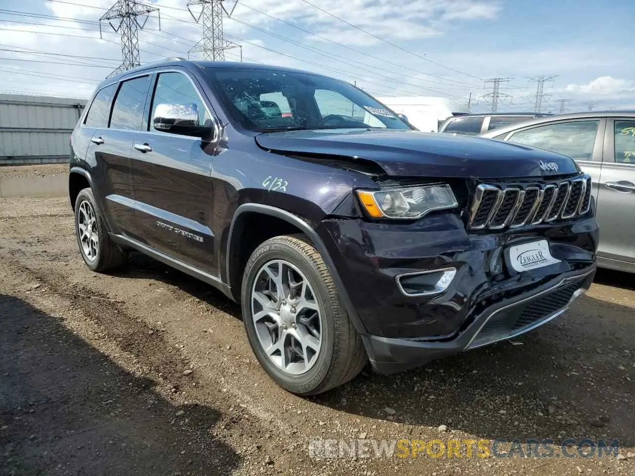 4 fotografías del automóvil dañado 1C4RJFBG3KC571310 JEEP GRAND CHER 2019