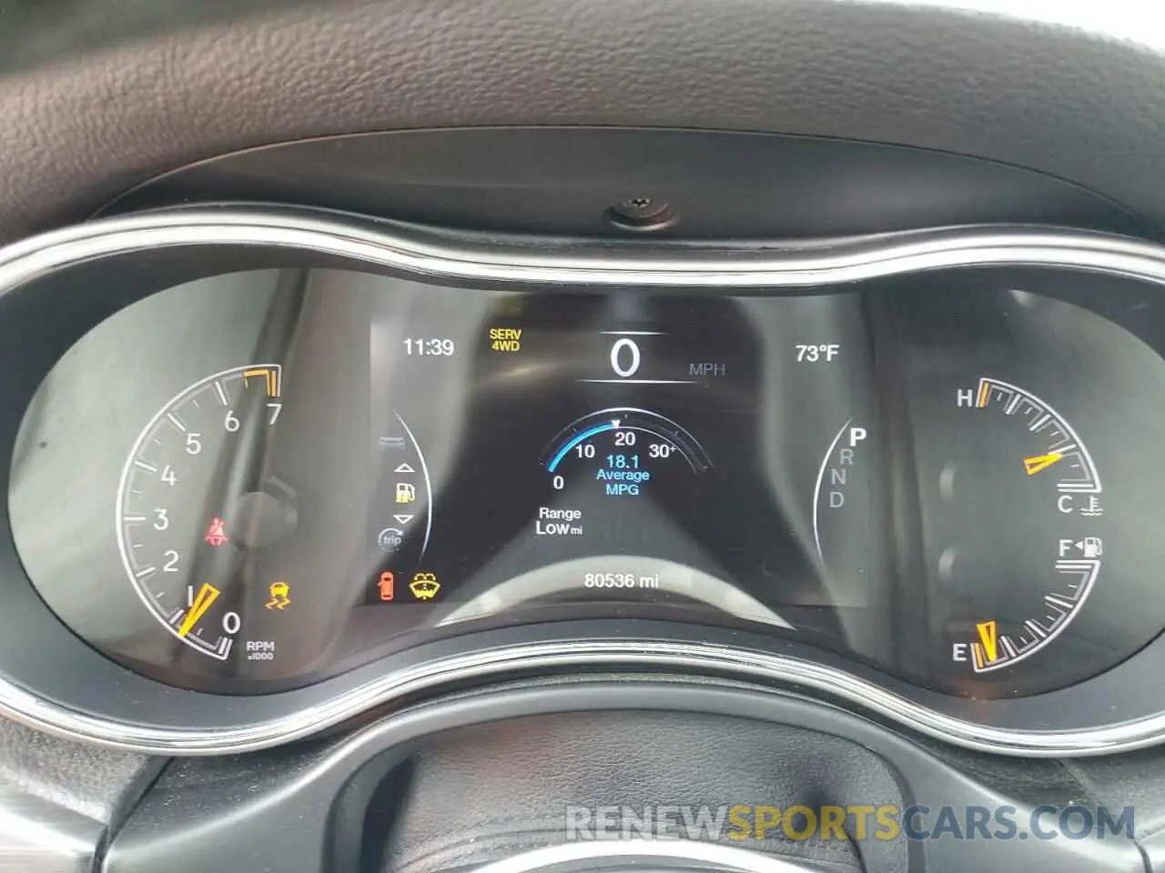 9 fotografías del automóvil dañado 1C4RJFBG3KC745697 JEEP GRAND CHER 2019