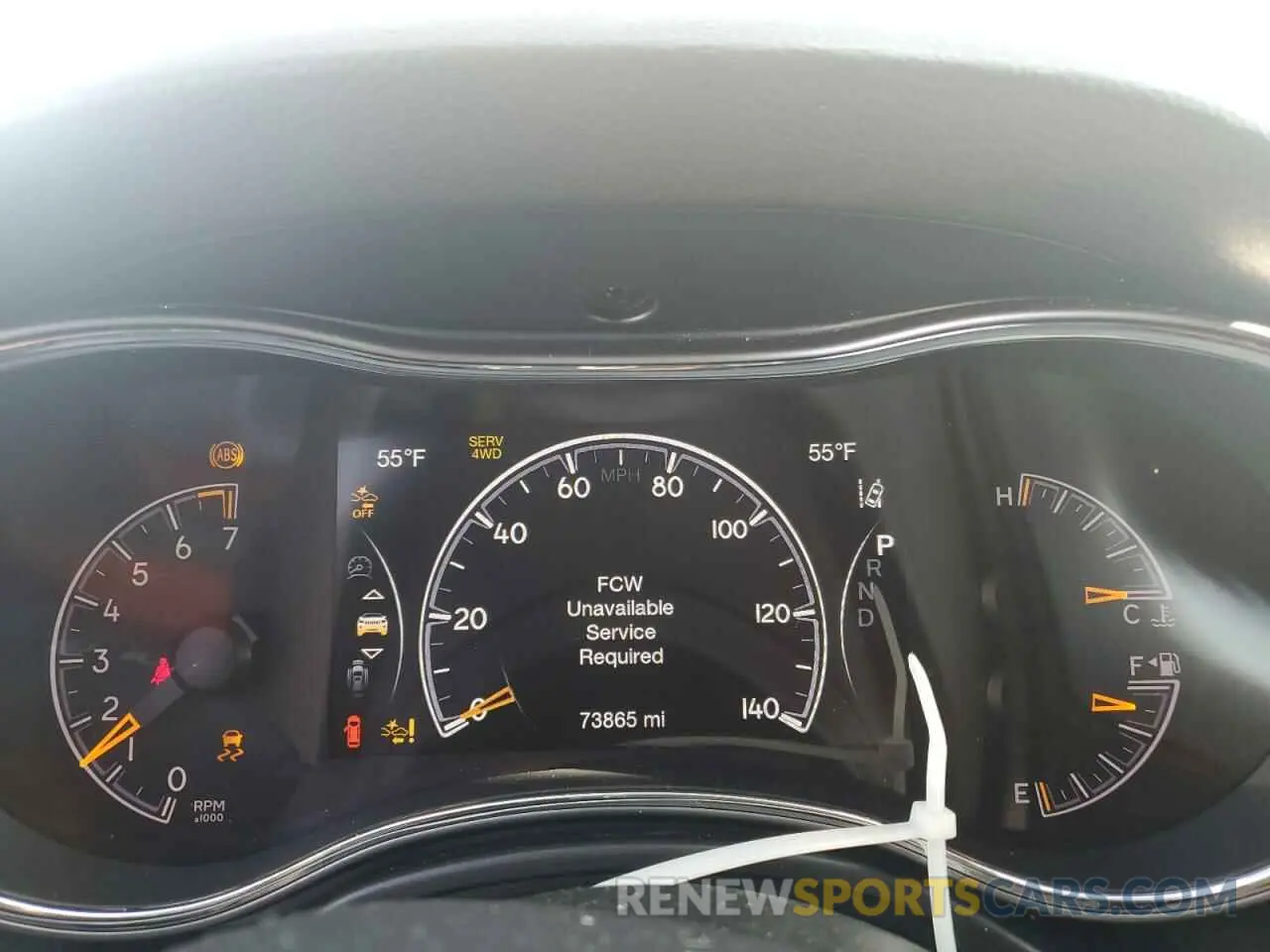 9 fotografías del automóvil dañado 1C4RJFBG3KC801203 JEEP GRAND CHER 2019