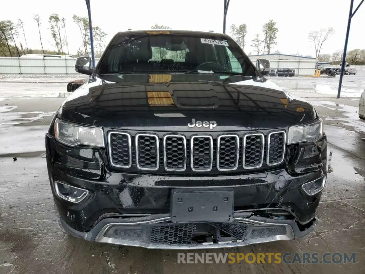5 fotografías del automóvil dañado 1C4RJFBG4KC729377 JEEP GRAND CHER 2019