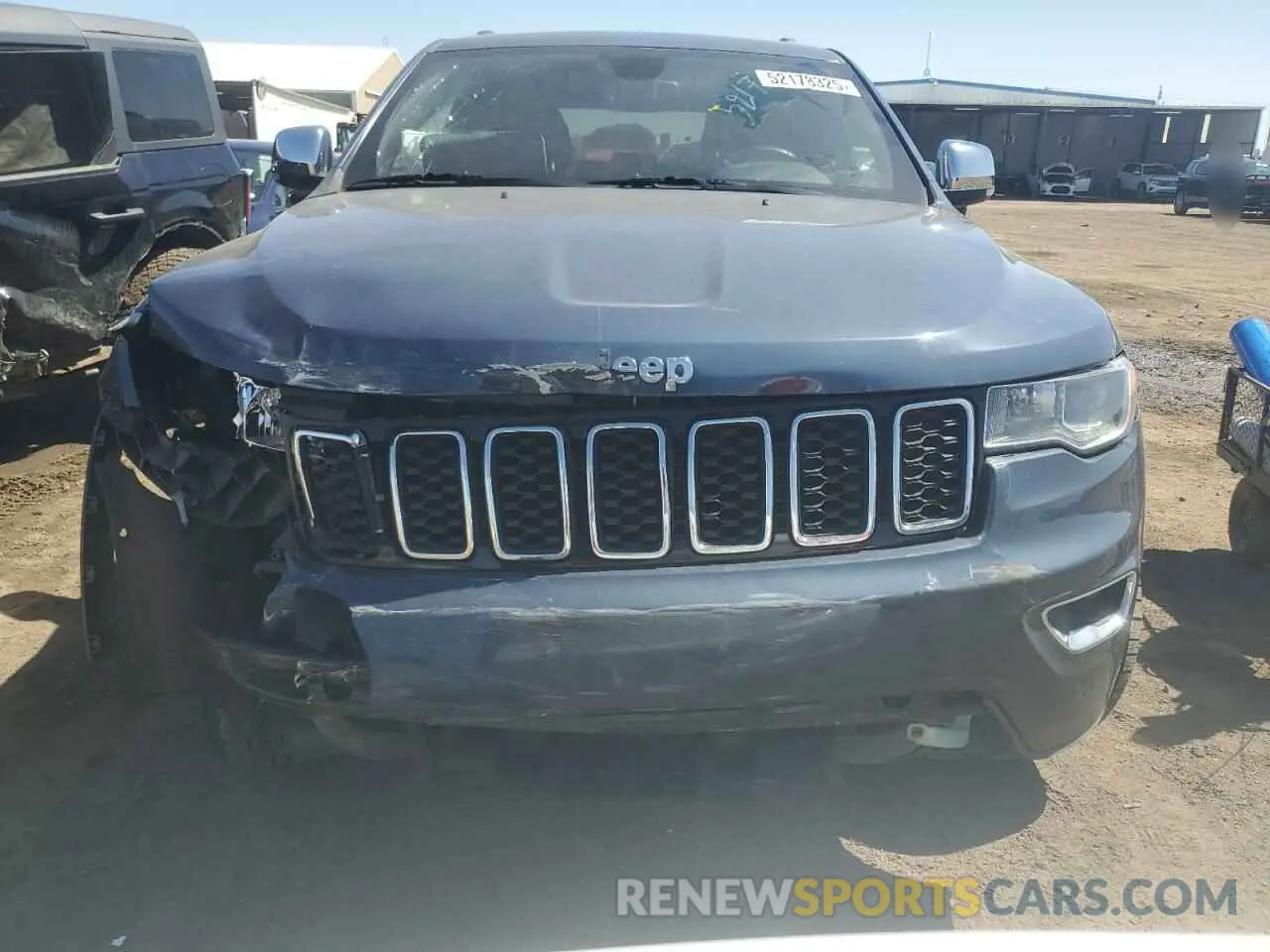 5 fotografías del automóvil dañado 1C4RJFBG4KC768969 JEEP GRAND CHER 2019