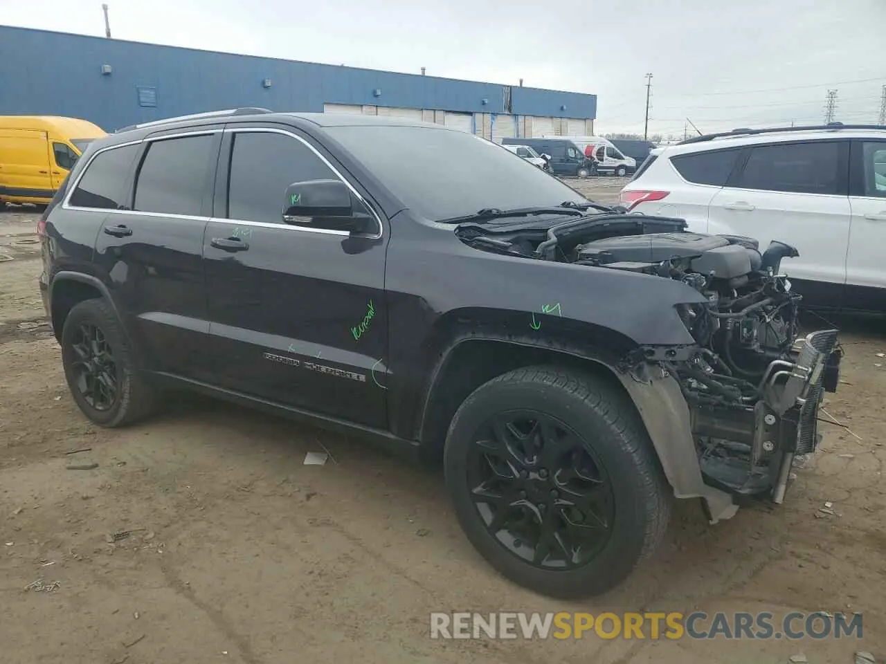 4 fotografías del automóvil dañado 1C4RJFBG5KC532203 JEEP GRAND CHER 2019