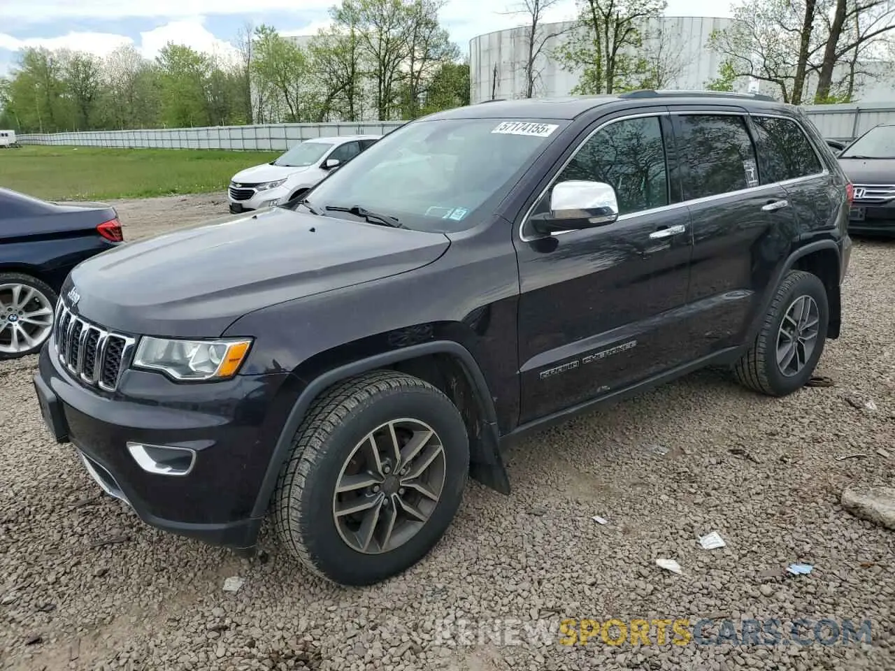 1 fotografías del automóvil dañado 1C4RJFBG5KC553813 JEEP GRAND CHER 2019