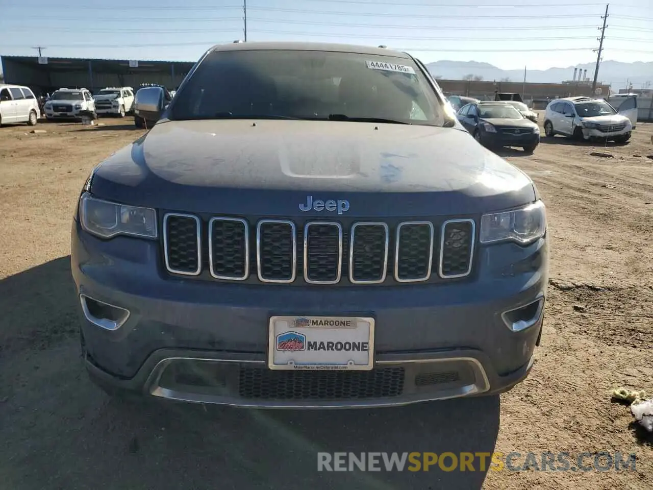 5 fotografías del automóvil dañado 1C4RJFBG5KC845476 JEEP GRAND CHER 2019