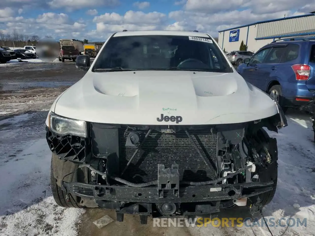 5 fotografías del automóvil dañado 1C4RJFBG6KC539564 JEEP GRAND CHER 2019