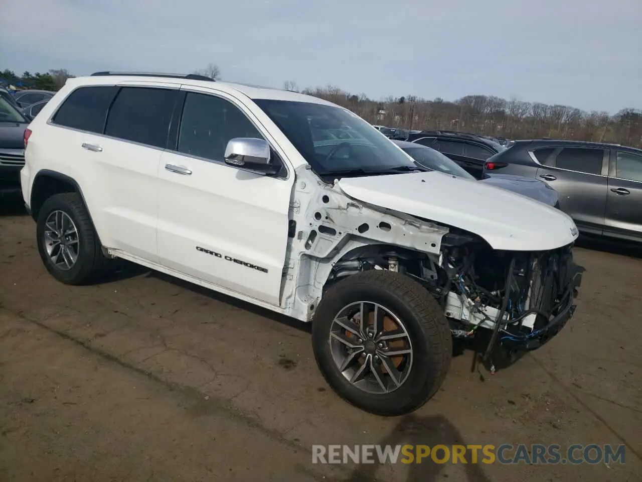4 fotografías del automóvil dañado 1C4RJFBG6KC687858 JEEP GRAND CHER 2019