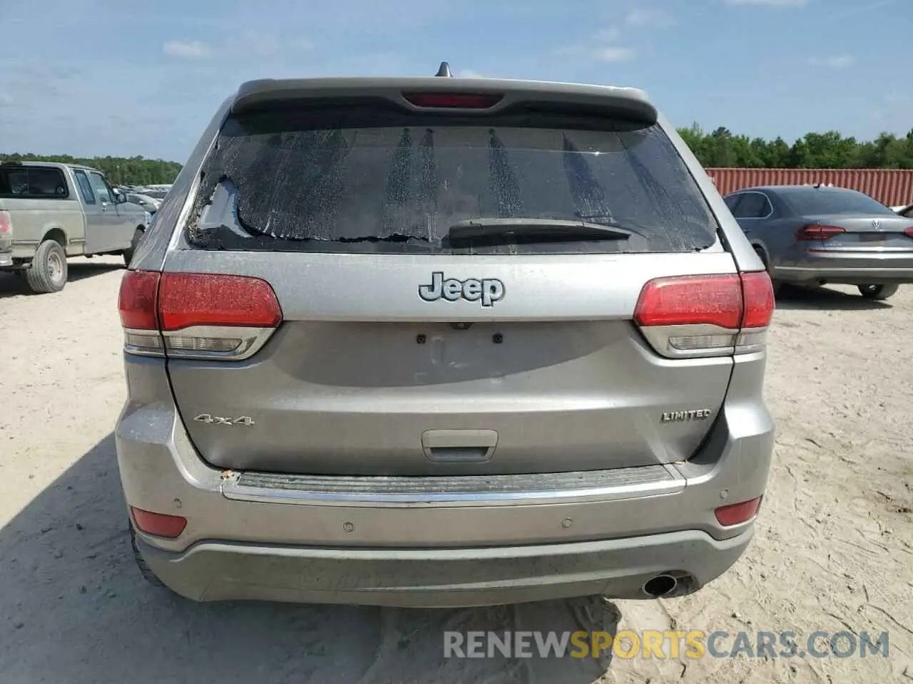 6 fotografías del automóvil dañado 1C4RJFBG6KC693305 JEEP GRAND CHER 2019