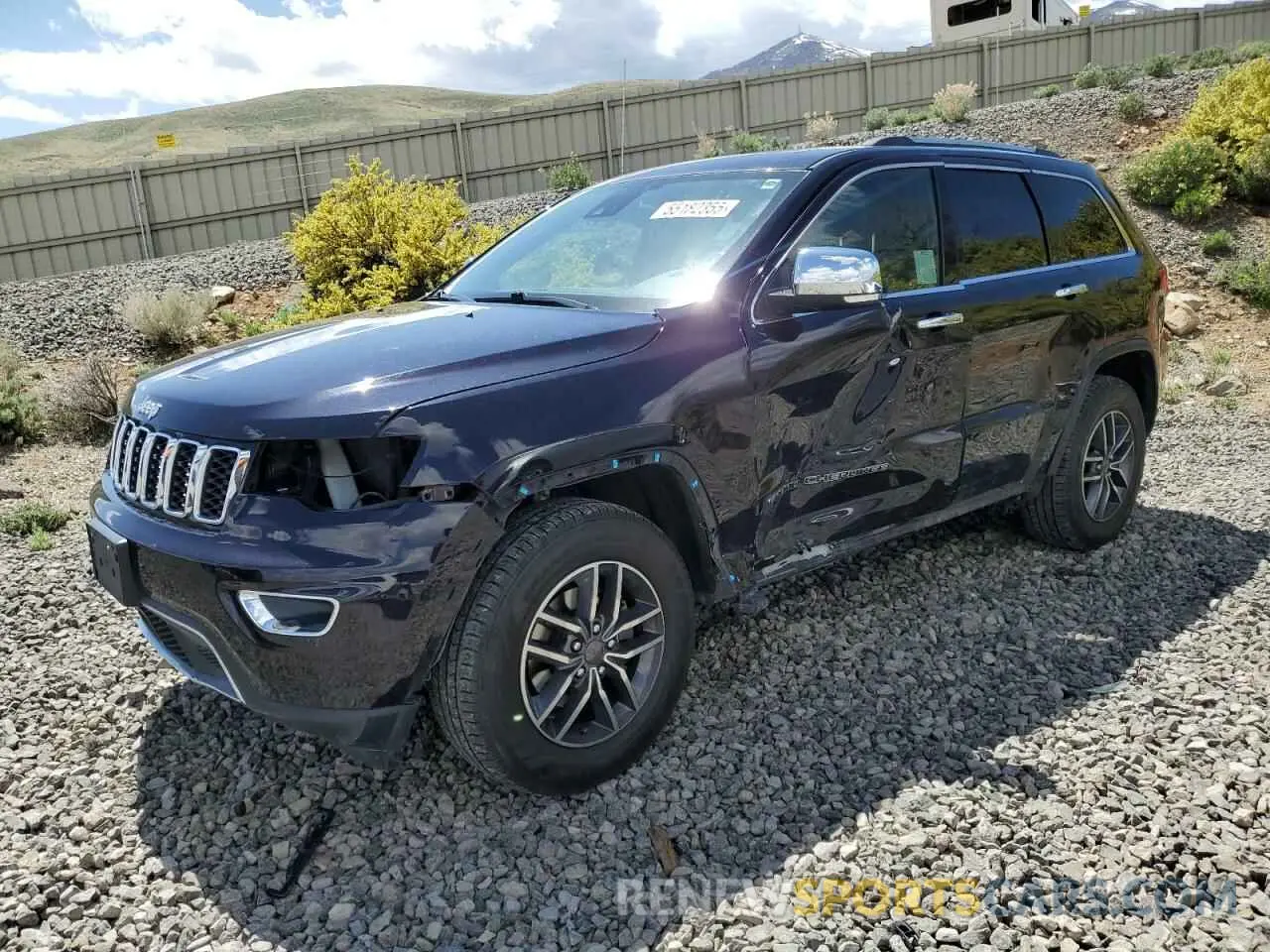 1 fotografías del automóvil dañado 1C4RJFBG6KC714346 JEEP GRAND CHER 2019