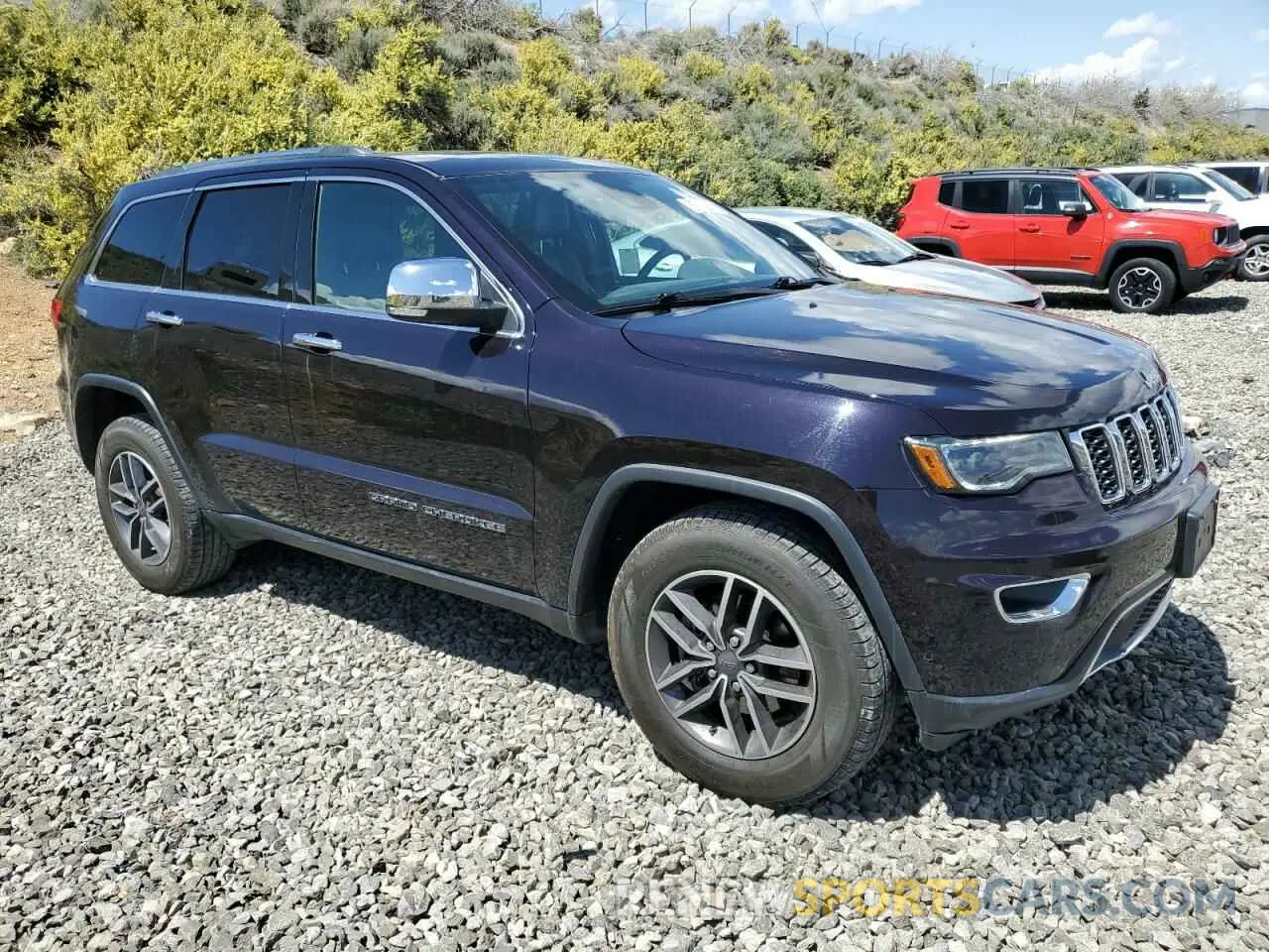 4 fotografías del automóvil dañado 1C4RJFBG6KC714346 JEEP GRAND CHER 2019