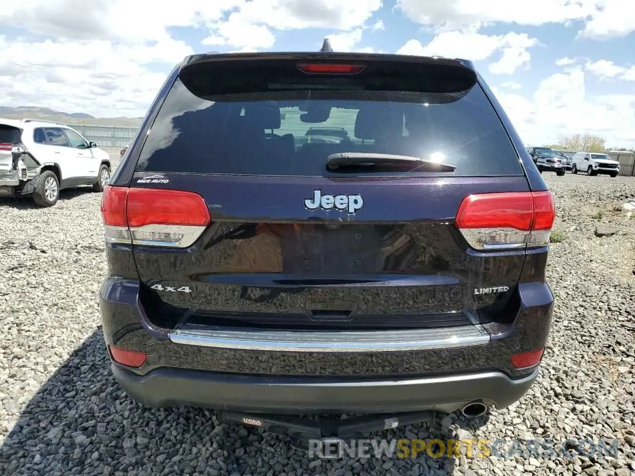 6 fotografías del automóvil dañado 1C4RJFBG6KC714346 JEEP GRAND CHER 2019