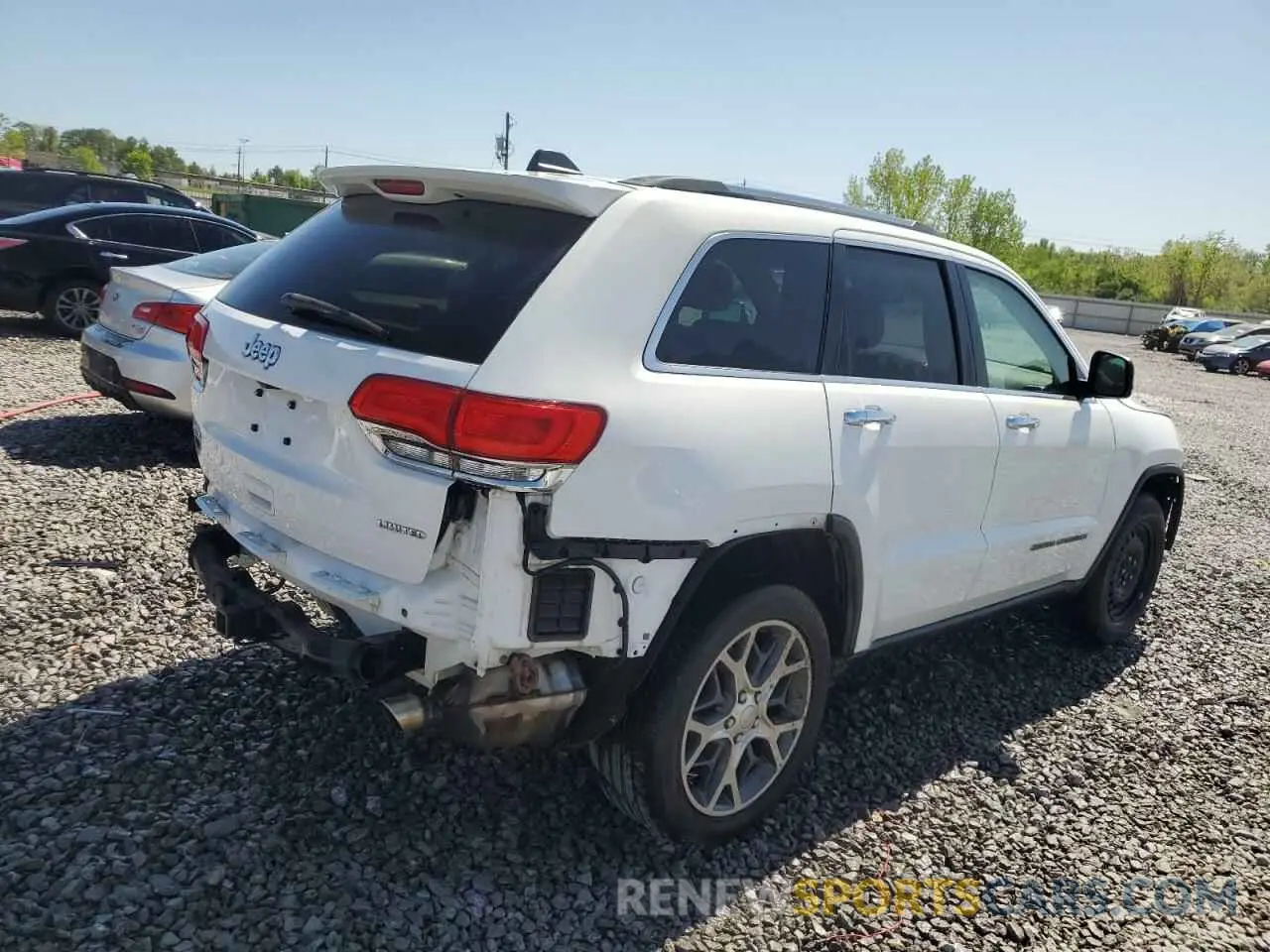 3 fotografías del automóvil dañado 1C4RJFBG7KC540450 JEEP GRAND CHER 2019