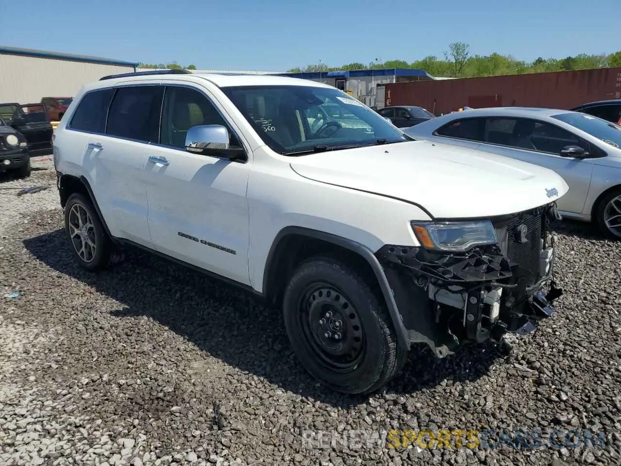 4 fotografías del automóvil dañado 1C4RJFBG7KC540450 JEEP GRAND CHER 2019