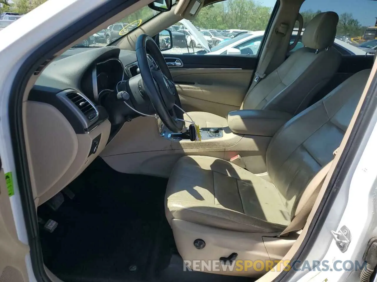 7 fotografías del automóvil dañado 1C4RJFBG7KC540450 JEEP GRAND CHER 2019