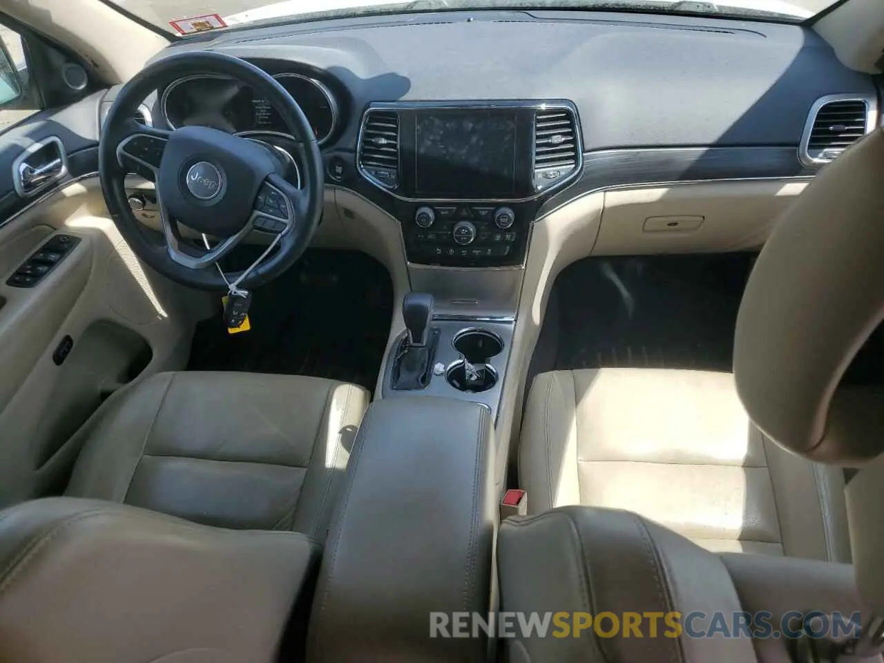 8 fotografías del automóvil dañado 1C4RJFBG7KC581998 JEEP GRAND CHER 2019