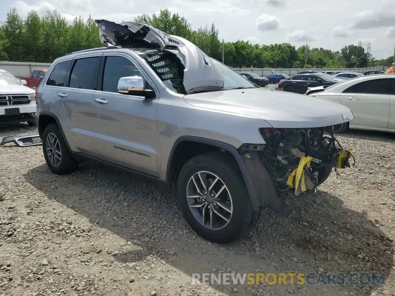 4 fotografías del automóvil dañado 1C4RJFBG7KC694205 JEEP GRAND CHER 2019