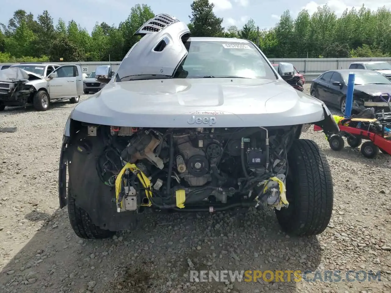 5 fotografías del automóvil dañado 1C4RJFBG7KC694205 JEEP GRAND CHER 2019