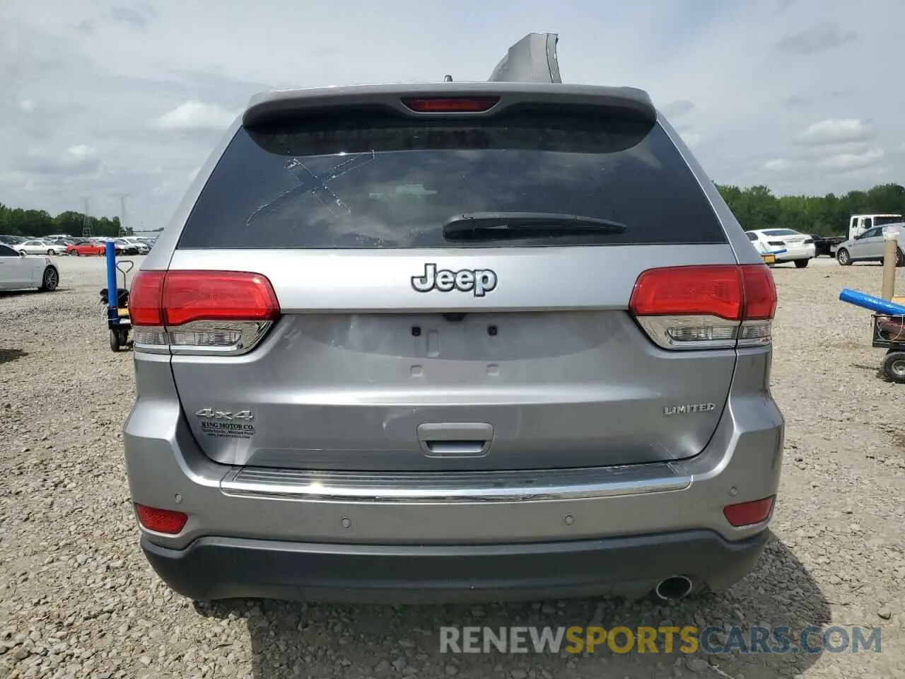 6 fotografías del automóvil dañado 1C4RJFBG7KC694205 JEEP GRAND CHER 2019