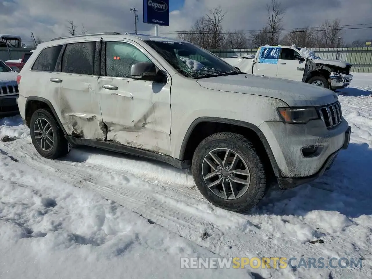 4 fotografías del automóvil dañado 1C4RJFBG7KC725498 JEEP GRAND CHER 2019