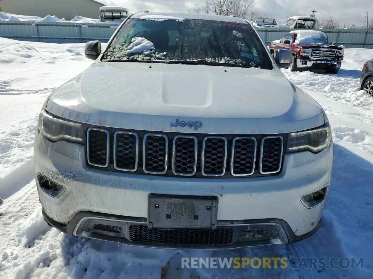 5 fotografías del automóvil dañado 1C4RJFBG7KC725498 JEEP GRAND CHER 2019