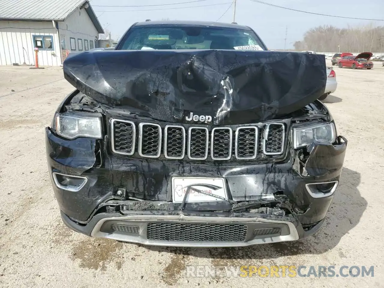 5 fotografías del automóvil dañado 1C4RJFBG7KC806176 JEEP GRAND CHER 2019