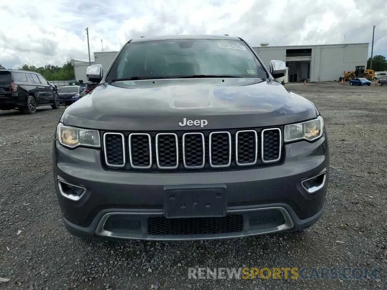 5 fotografías del automóvil dañado 1C4RJFBG8KC697405 JEEP GRAND CHER 2019
