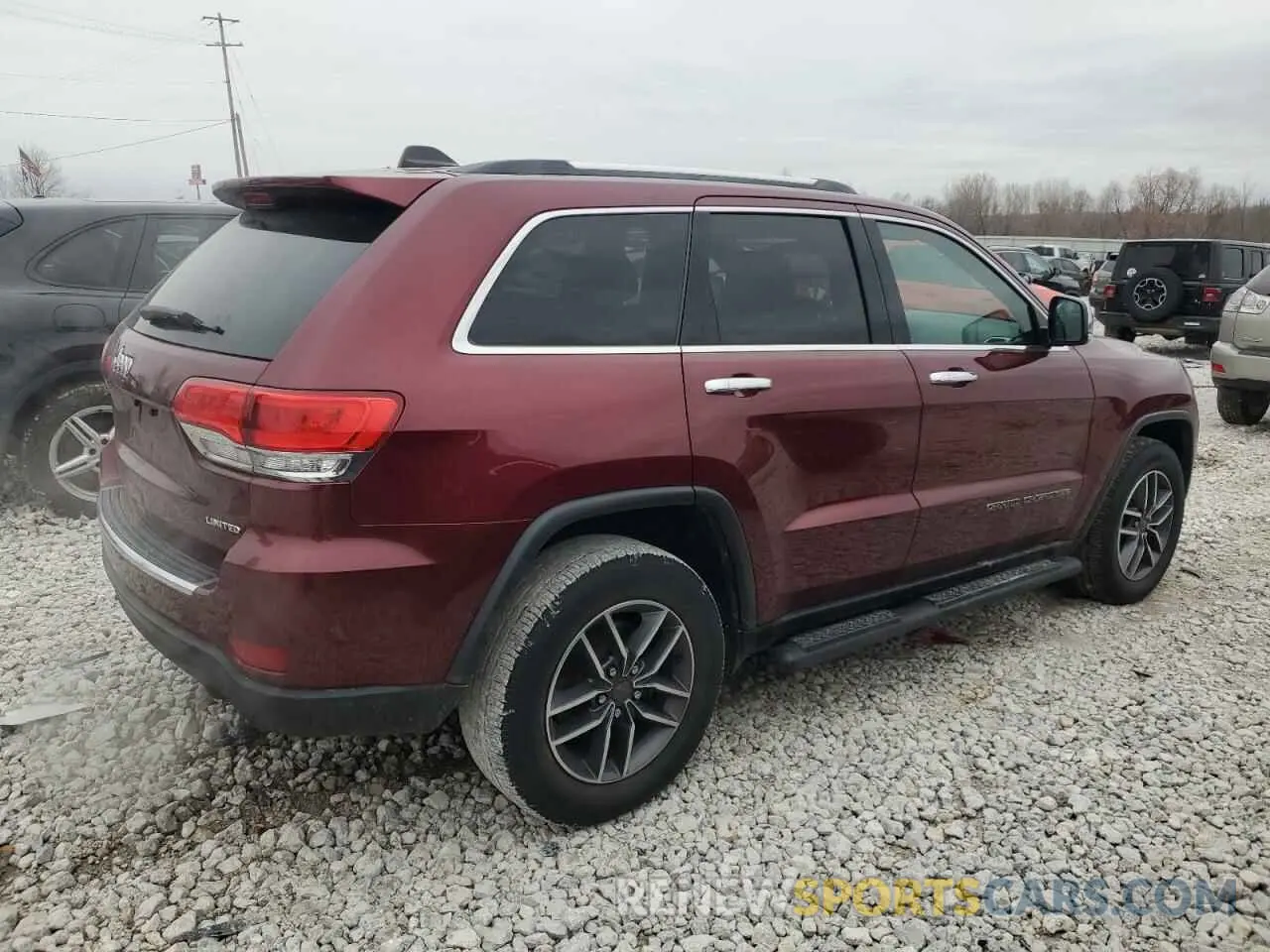 3 fotografías del automóvil dañado 1C4RJFBG8KC829689 JEEP GRAND CHER 2019