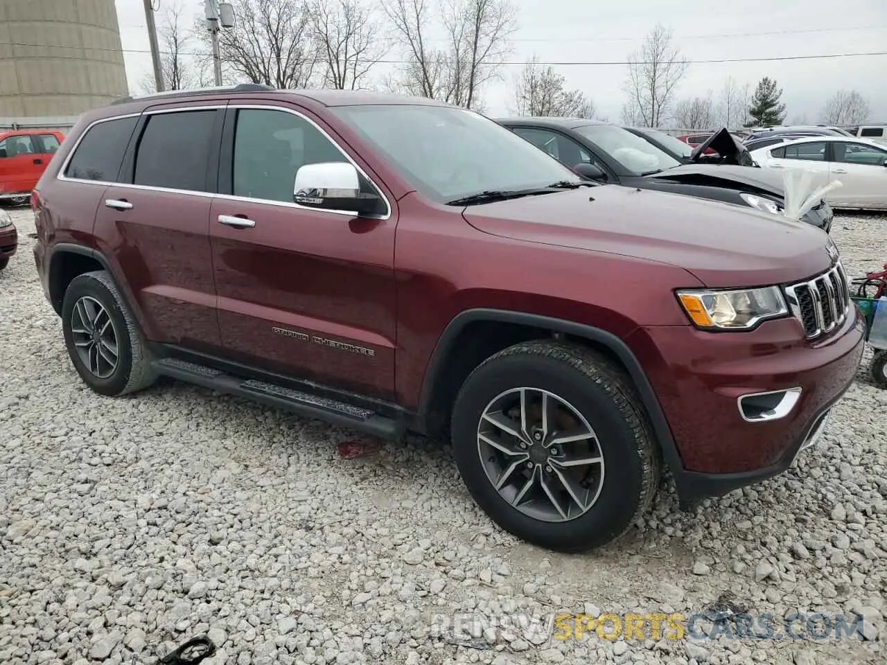 4 fotografías del automóvil dañado 1C4RJFBG8KC829689 JEEP GRAND CHER 2019