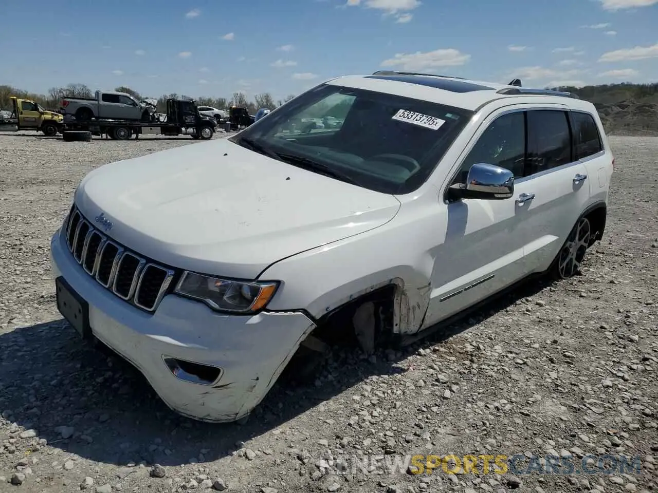 1 fotografías del automóvil dañado 1C4RJFBG9KC741055 JEEP GRAND CHER 2019
